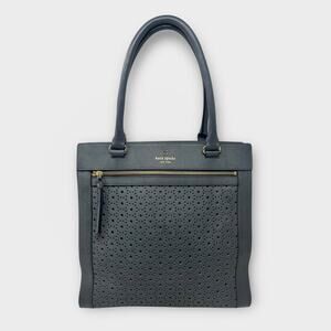 Kate Spade Perri Lane Bubbles Lynne Perforated Leather Tote Bag